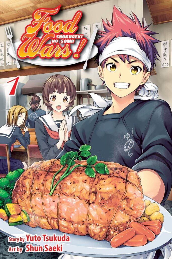 Food Wars Manga Cover